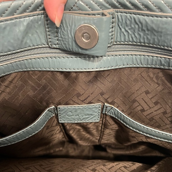 Cole Haan: Patent Leather “Laury” Large Tote - Picture 4 of 6